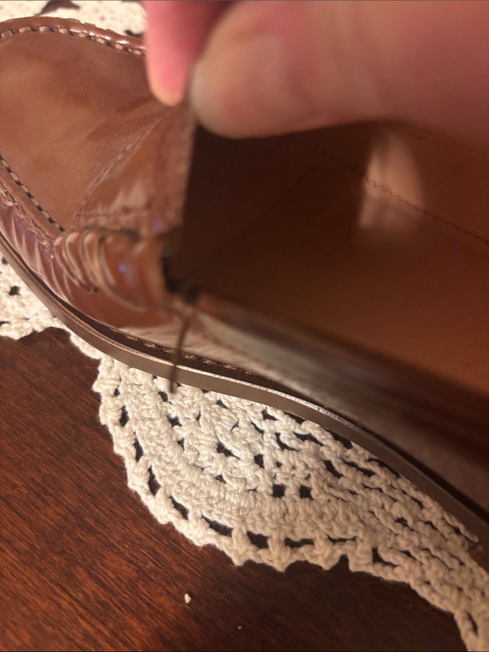 Classic Women’s Penny Loafers in Brown - Picture 9 of 9